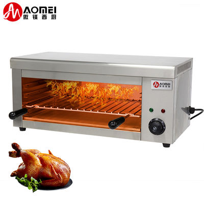 Equipo de cocina Grill eléctrico de salamandra ecológico para restaurante en casa
