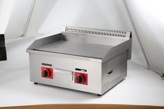 730*550*340mm Grill de gas comercial antiadherente para el mostrador de la cocina del restaurante