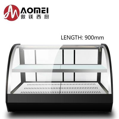 Comida rápida Comida eléctrica Display de calefacción Pastelaria Vitrina con 220V 250W Voltagem Personalizar