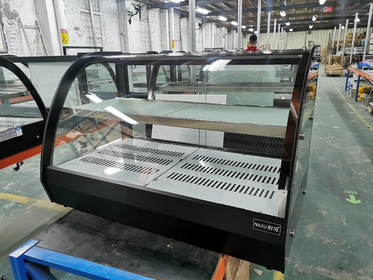 Comida rápida Comida eléctrica Display de calefacción Pastelaria Vitrina con 220V 250W Voltagem Personalizar