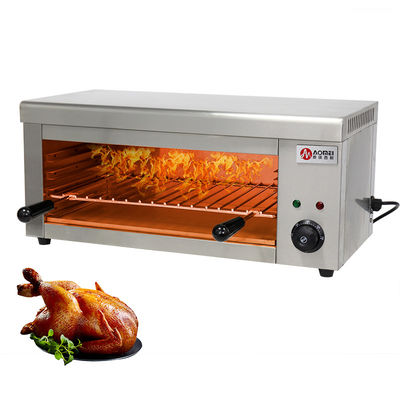 Fuente de energía Electricidad Rostador de pollo comercial con parrilla de salamandra infrarroja