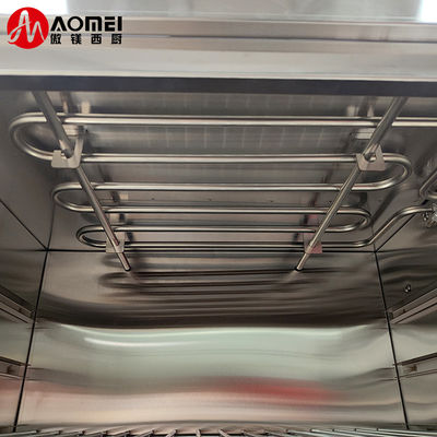 Horno para hornear pan en infrarrojos para procesamiento de alimentos