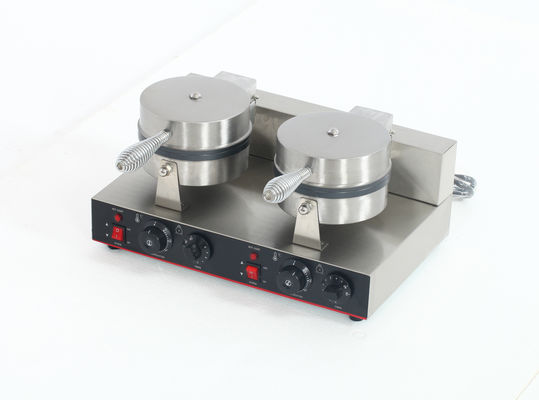 Maquina eléctrica para hornear gofres con 2 placas y control de temperatura Peso bruto 12,5 kg