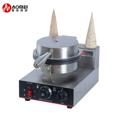 Máquina de fabricación de cono de waffle de superficie de cocción no adhesiva para abastecimiento B2B en voltaje de 220V