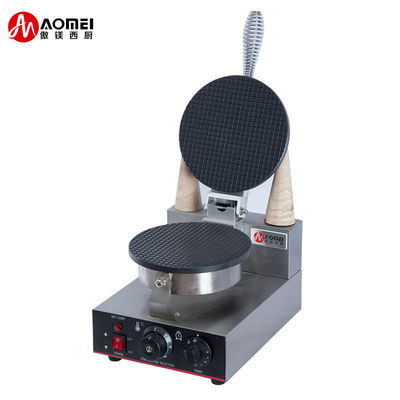 Máquina de fabricación de cono de waffle de superficie de cocción no adhesiva para abastecimiento B2B en voltaje de 220V