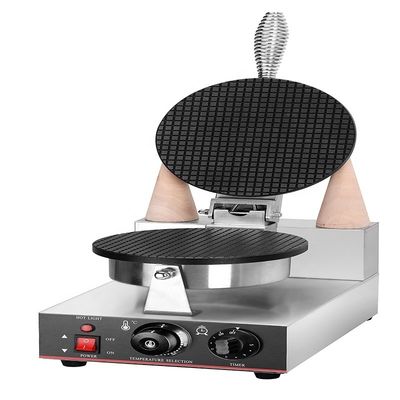 Máquina de fabricación de cono de waffle de superficie de cocción no adhesiva para abastecimiento B2B en voltaje de 220V