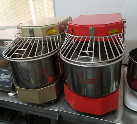 Comerciante de la cocina mezclador de masa de acero inoxidable del soporte planetario máquina de mezcla espiral