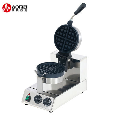 Máquina de Waffle eléctrica de gran alcance Fabricante de Waffles antiadherente para hornear pan de pastel de waffle