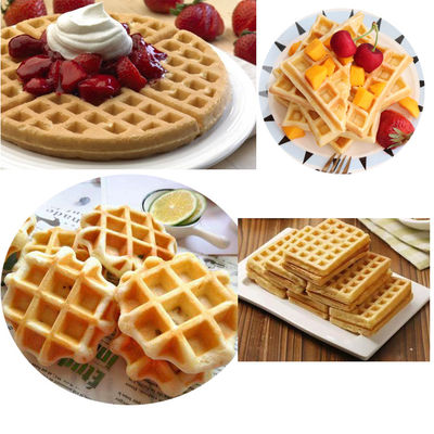 Máquina de Waffle eléctrica de gran alcance Fabricante de Waffles antiadherente para hornear pan de pastel de waffle