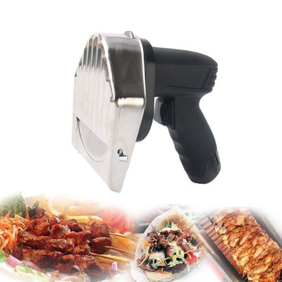 Ingeniería Material de cuerpo de plástico inalámbrico eléctrico Shawarma cuchillo cortador de kebab