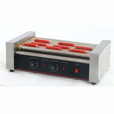5 Grill de rodillos máquina de perritos calientes para equipos de cocina de restaurante de acero inoxidable