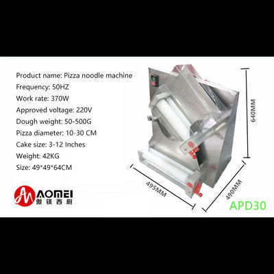 Máquina eléctrica para hacer masa de pizza APD30 para equipos de cocina en plantas de fabricación