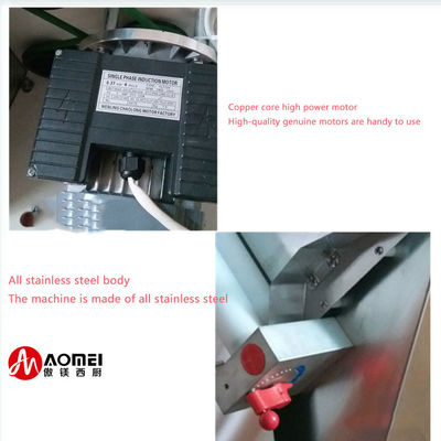 20 PCS/MIN APD40 eléctrica de acero inoxidable Pizza Presión de masa para el laminado de masa