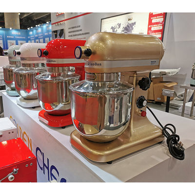 Apoyo en línea 7L cocina profesional panadería eléctrica horneador mezclador de alimentos mezclador de masa