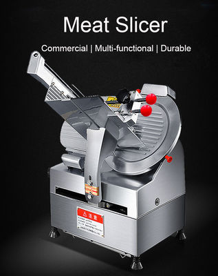 Máquina automática de corte de carne de acero inoxidable de 300 mm para cocinas comerciales