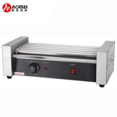 9 Roller Hot Dog Grill Maker para la conveniencia y eficiencia de la máquina de bocadillos al por menor