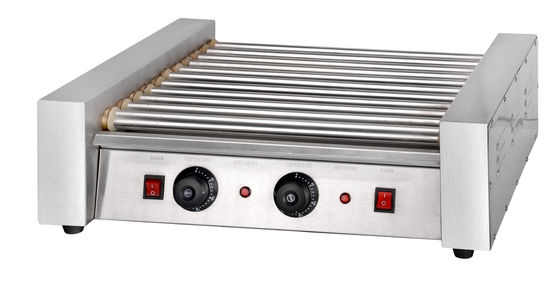 9 Roller Hot Dog Grill Maker para la conveniencia y eficiencia de la máquina de bocadillos al por menor