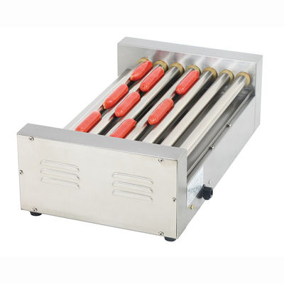 9 Roller Hot Dog Grill Maker para la conveniencia y eficiencia de la máquina de bocadillos al por menor