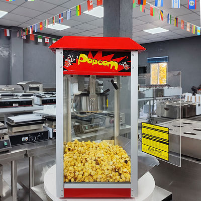 Máquina de palomitas de maíz comercial industrial para cine NO Material de aluminio controlado por aplicación