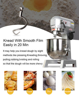 Mezclador de masa espiral de 10L para equipos de cocina de 220V Pan/harina/huevo