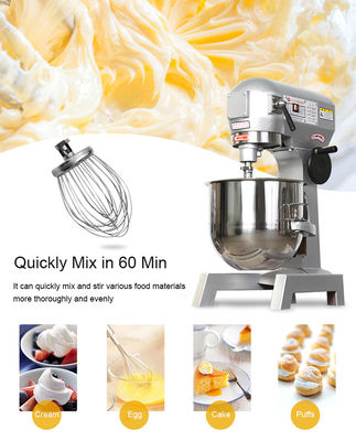 Mezclador de masa espiral de 10L para equipos de cocina de 220V Pan/harina/huevo