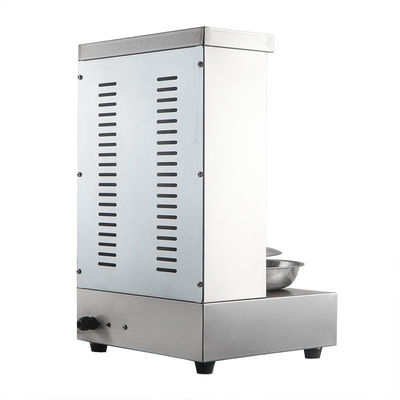 Máquina para hacer Shawarma rotisserie vertical eléctrica automática automática