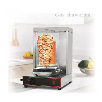 Máquina de Shawarma Gas 5400 Comercial Profesional Gas personalizado Doner Kebab haciendo máquina