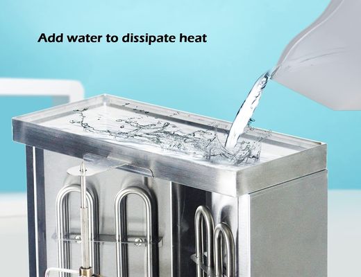 2 quemadores de pollo eléctrico rotisserie vertical para la producción automática de carne