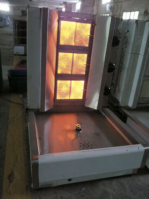 Revoluciona tu negocio de Shawarma con una máquina de gas de 3 quemadores semiautomática