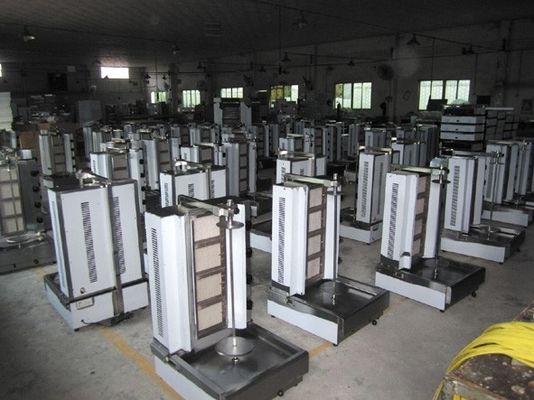 Revoluciona tu negocio de Shawarma con una máquina de gas de 3 quemadores semiautomática