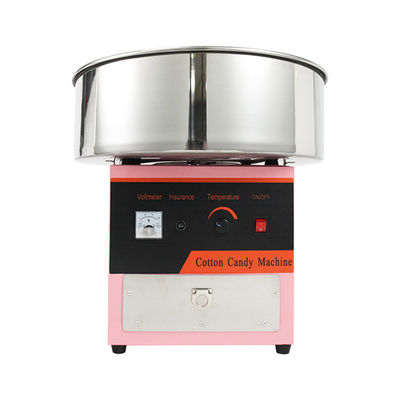 Máquina eléctrica para hacer caramelos de algodón dulce con tamaño de cuenca Dia520*H170mm