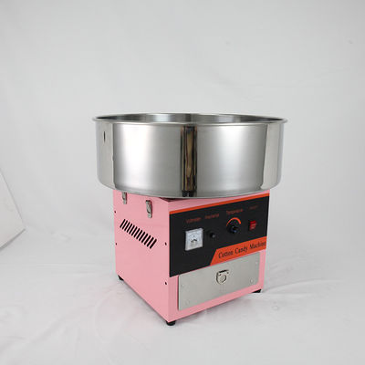 Máquina eléctrica para hacer caramelos de algodón dulce con tamaño de cuenca Dia520*H170mm