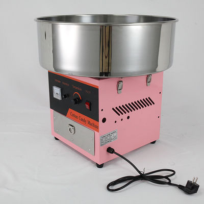 Máquina eléctrica para hacer caramelos de algodón dulce con tamaño de cuenca Dia520*H170mm