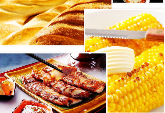 Elevador ajustable Salamandra Grill Equipo de restaurante comercial eléctrico 600*480*530mm
