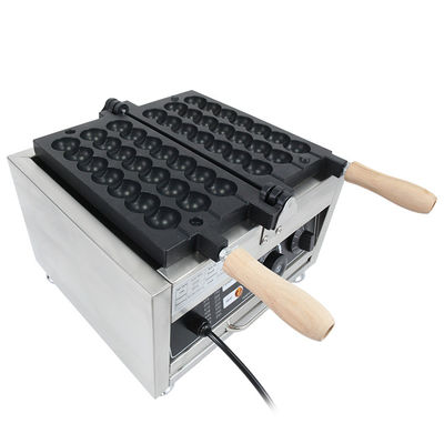 Máquina eléctrica de Takoyaki para hornear bolas de waffle con rango de temperatura de 50-300C