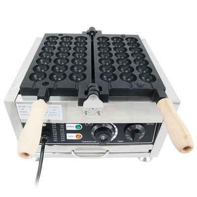 Máquina eléctrica de Takoyaki para hornear bolas de waffle con rango de temperatura de 50-300C