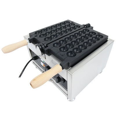 Máquina eléctrica de Takoyaki para hornear bolas de waffle con rango de temperatura de 50-300C