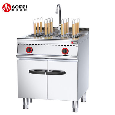 Cocina comercial Modelo tradicional privado de gas de 4 quemadores con horno de gas