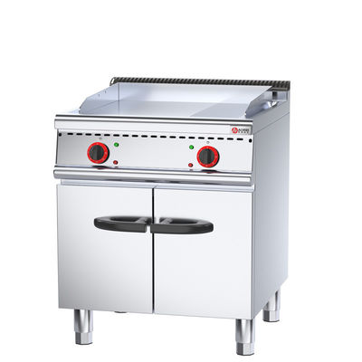Cocina comercial Modelo tradicional privado de gas de 4 quemadores con horno de gas