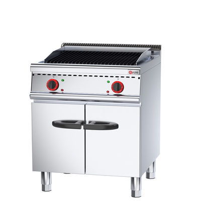 Cocina comercial Modelo tradicional privado de gas de 4 quemadores con horno de gas
