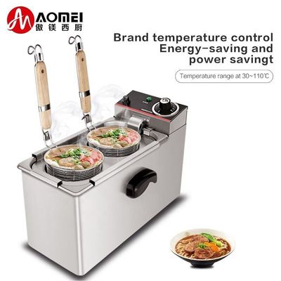 220v Voltage Electric Noodle Cooker Rango de temperatura 30-110 C Perfecto para el restaurante