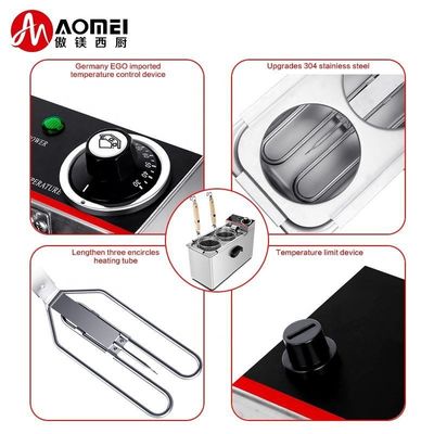 220v Voltage Electric Noodle Cooker Rango de temperatura 30-110 C Perfecto para el restaurante