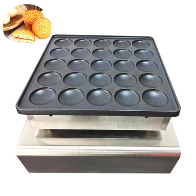 25 agujeros eléctricos no adhesivo Mini Waffle Maker para deliciosos panqueques y muffins