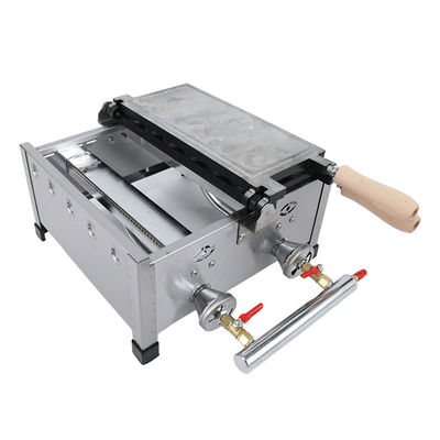 Máquina de fabricación de conos para pan de huevo de burbuja alimentado con GLP y gofres de huevo sonriente suculento
