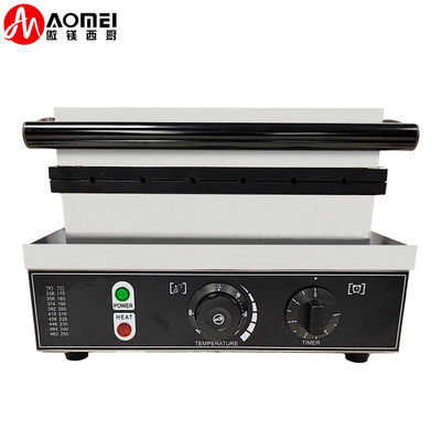 6 en 1 Comercial Electric Stick Waflera Panadero utensilios de cocina Snack Perrito caliente Waffle Machine 7.5 KG