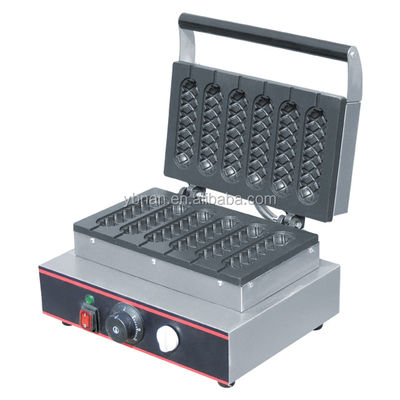 Máquina de hacer waffles de doble placa de Bélgica Waffle Baker para waffles y función de temporizador