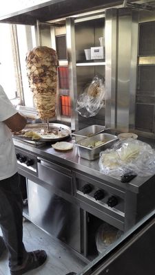Máquina avanzada de fabricación de Pita para la tienda de Shawarma
