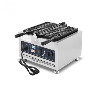 Conveniente fabricante comercial de waffles Taiyaki con panel digital y control de temperatura