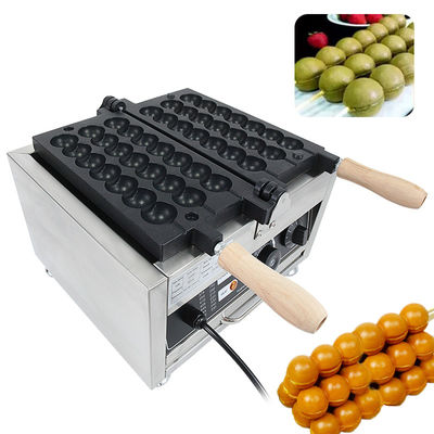 Máquina de Takoyaki eléctrica de burbujas avanzada de 1500W bolas bola de gofres Taiyaki sartén