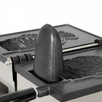 1400W Taiyaki Waffle Maker Máquina eléctrica para hacer helados en forma de pescado